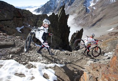 Tag 2: Tragepassage am Niederjoch (Similaunhütte)