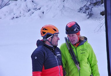 Eisklettern ist das Thema Nummer 1 -  Axel Jentzsch-Rabl im Gespräch mit Robert Jasper
