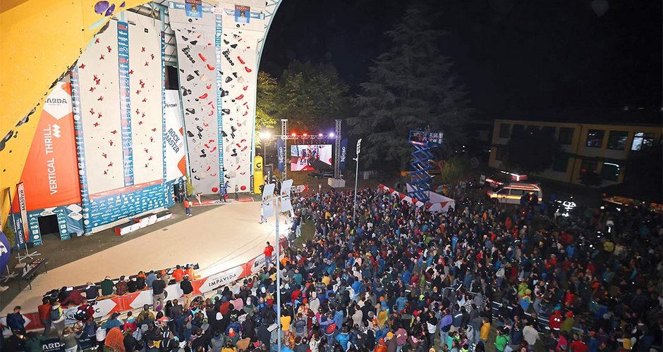Die Rock Master Wand in Arco