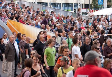 Zuschauer bei der Boulder Quali @ ÖWK