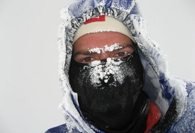Miha Valic auf dem Breithorn © Miha Valic