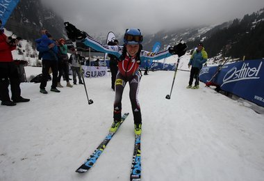 Siegerin bei den Damen und Tiroler Meisterin: Veronika Swidrak. Foto: Karl Posch