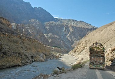 Karakorum Highway, Foto: Edi Koblmüller