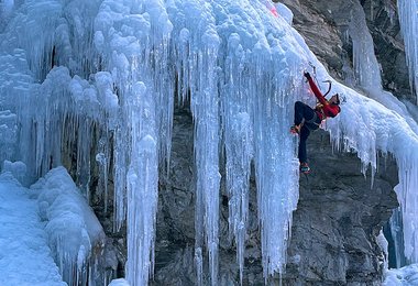 Eine der Qualifikationsrouten (Damen) am Freitag
