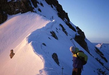 Vince Anderson, hier im Twin-Sunrise Col (Utah)