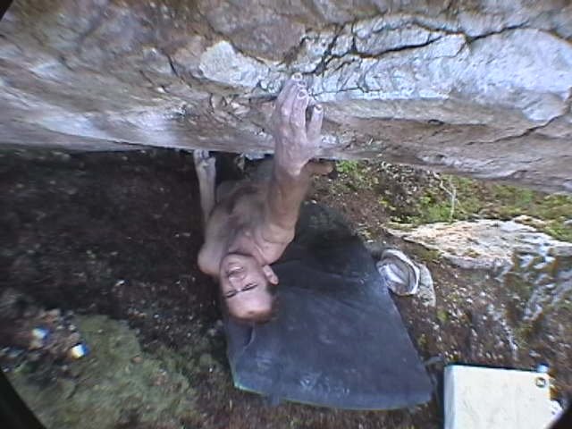 Two fat Lady’s: Fb.7a Climber: Bernhard Vockenhuber. Foto: Archiv Martin Schmeisser ©