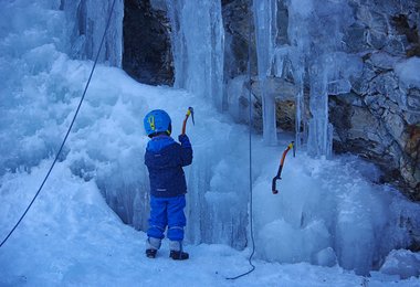 Auch die Eismaster von Morgen waren mit dabei