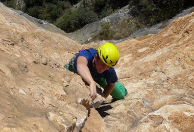 DAV-Trainingscamp Tradklettern (Foto: DAV)