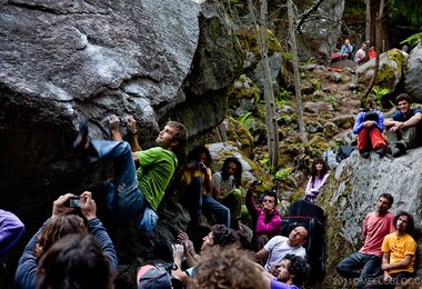 Chris Sharma am Melloblocco 2011
