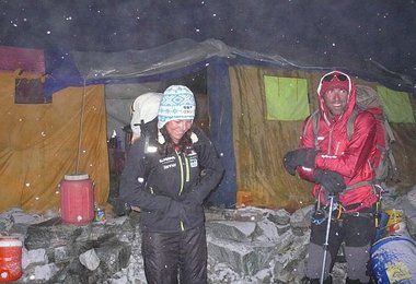 Gerlinde und Fabrizio beim Start ©www.amical.de-R.Dujmovits