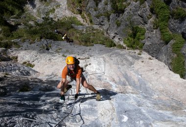 Im Grünstein Klettersteig