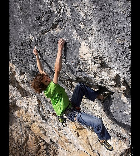 Adam Ondra in Open Air 9a+ © Vojtech Vrzba