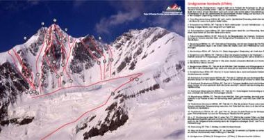 Übersicht Glockner-Nordwandrouten - PDF-Download im Mittelteil des Textes