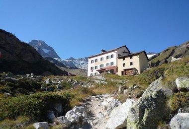 In Berghotel in der Schweiz