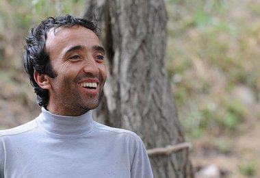 Unser Koch Eshan aus Aliabad / Hunza © Ralf Dujmovits www.amical.de