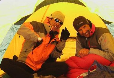 Hiro und Ralf im 1. Hochlager