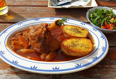 Am Berg wird oft auch exzellent gekocht