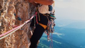 In der 6. Seillänge.