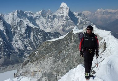 Fantastische Aussicht am Gipfelgrat Bild: G.Kaltenbrunner