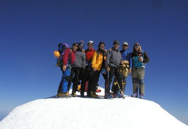 Auf dem Gipfel des Elbrus