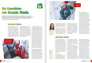 Alpinkader der Damen und der Herren