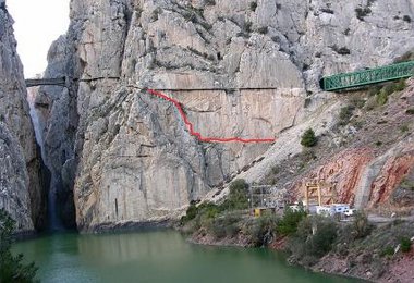 Neuer Einstieg am 'Camino del Rey' © Editonlobo
