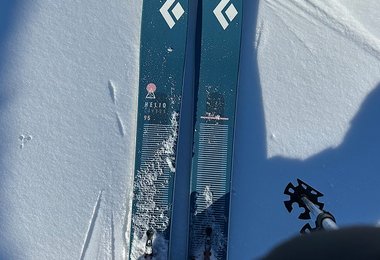 Unterwegs mit dem Helio Carbon 95 Ski Black Diamond