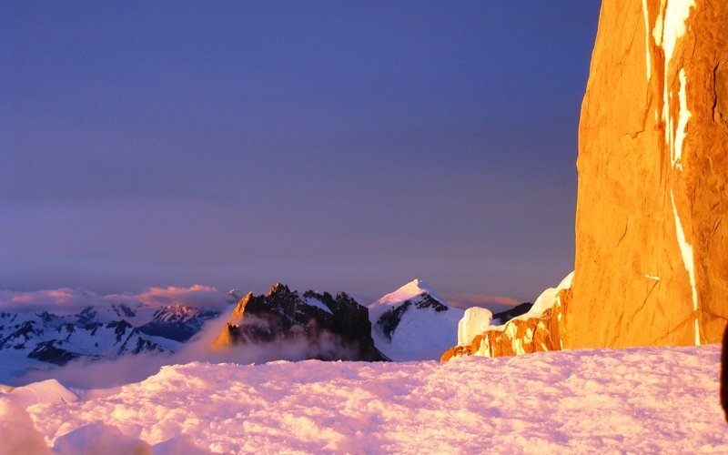 Abendstimmung am Biwak © Wält Hungerbühler