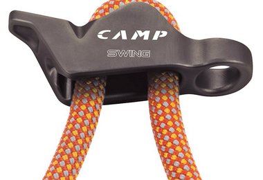 Das Fixierelement der Standplatzschlinge Swing 