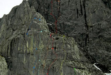 Der Zahrinkogel am Gosaukamm, gefüllt mit anspruchsvollen Touren von Hans (c) Johann Wallinger 