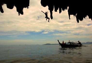 Deep Water Soloing in Thailand