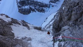 Zsigmondycouloir - Zsigmondykopf am Elfer