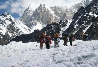 Verlassen des Basecamps (BC)