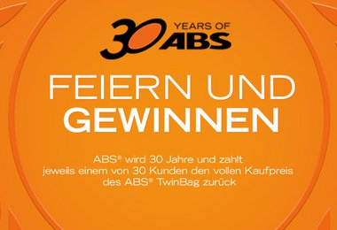 30 Jahre ABS: Feiern und gewinnen