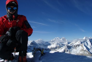 Am Gipfel des Quitaraju