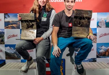 Siegerfoto: Karoline Sinnhuber und Alban Levier (Foto: Expa Pictures)