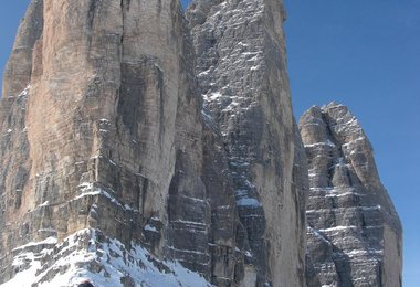 Drei Zinnen - Zustieg zur Nordseite