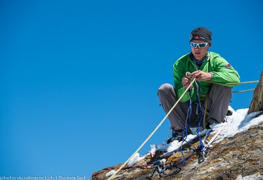 Stephan Siegrist: Highline an der Dufourspitze (c) Visual Impact GmbH/Thomas Senf