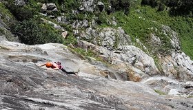 Klettern an der Kleinen Himmelwand