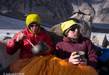 Neue Route am Mount Asgard, Baffin Island