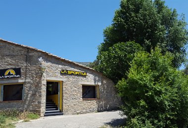 Der neue La Sportiva Shop_in Rodellar/Spanien