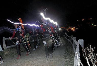 Nachts wird die PDG gestartet…mit einer stundenlangen Laufpassage! Bild: www.pdg.ch