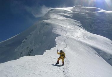 Vor der letzten Steigung