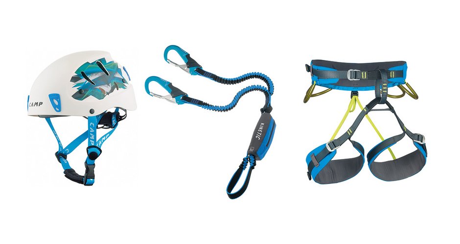 Camp Klettersteigausrüstung für Einsteiger.