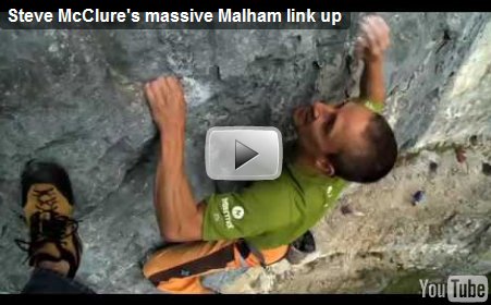 Video: Steve McClure's Malham link up 