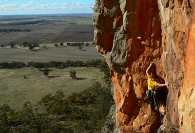 Gerhard Schaar - Australia - Mt. Arapiles - The Bluffs - Scorpion Corner