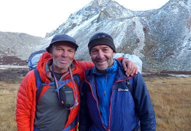Gave Ding 6571m in Nepal (ED+ 1600m, 7 Tage) (c) Mick Fowler /Paul Ramsden 