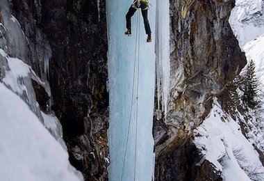 Erste Seillänge von "Lucky Strike" Foto: Elias Holzknecht