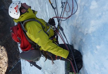 Florian Hill an einem der Standplätze