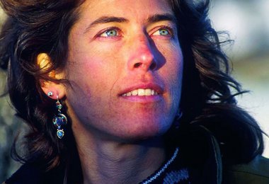 Lynn Hill, die berühmte Kletterin aus den USA zu Gast beim 13. Bergfilmfestival